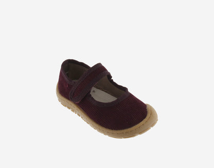 Victoria Barefoot - Mary Jane Bosco Bombazina Bordeaux