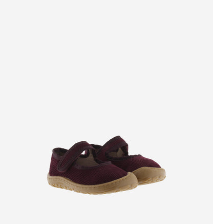Victoria Barefoot - Mary Jane Bosco Bombazina Bordeaux