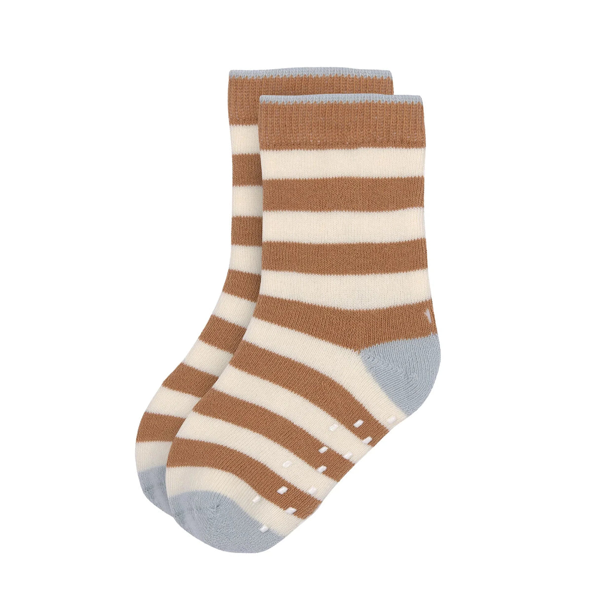 Lassig - Calcetines Antideslizantes Caramelo/Azul (Pack de 2)