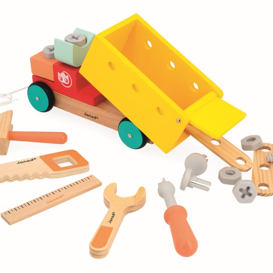 Janod - Brico'kids Camião das Ferramentas