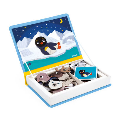 Janod - Magneti' Book Animais do Gelo