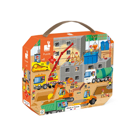 Janod - Puzzle Construção 36 peças