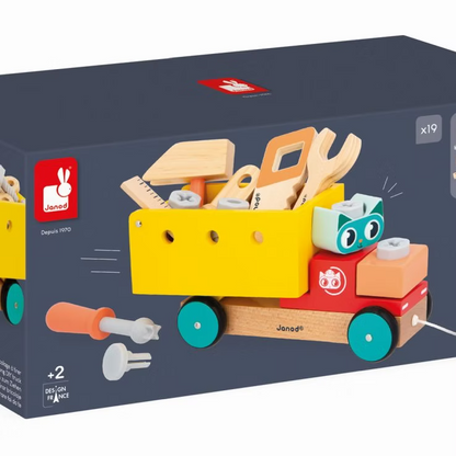 Janod - Brico'kids Camião das Ferramentas