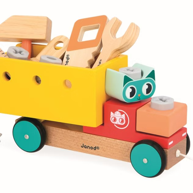 Janod - Brico'kids Camião das Ferramentas