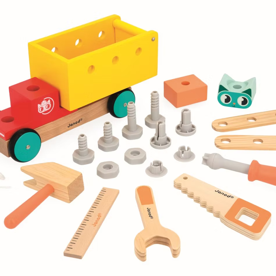 Janod - Brico'kids Camião das Ferramentas