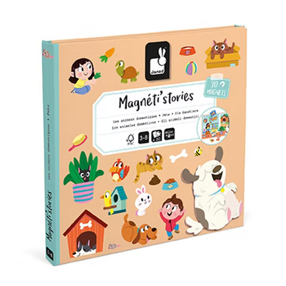 Janod - Magneti' Stories Animais de Estimação