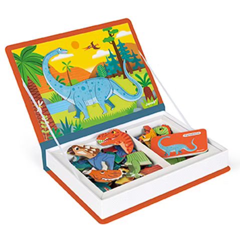 Janod - Magneti' Book Dinossauros