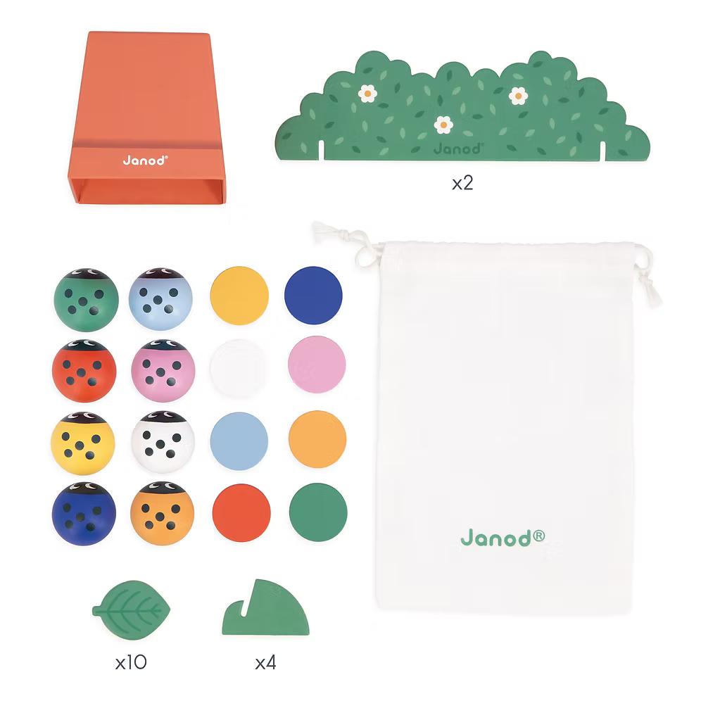 Janod - Jogo de Memória Joaninhas