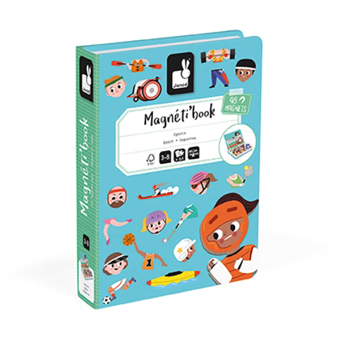 Janod - Magneti' Book Desporto