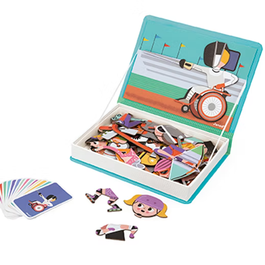 Janod - Magneti' Book Desporto