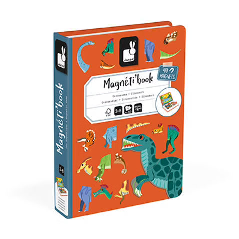 Janod - Magneti' Book Dinossauros