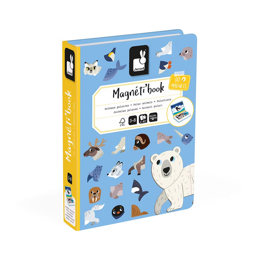Janod - Magneti' Book Animais do Gelo