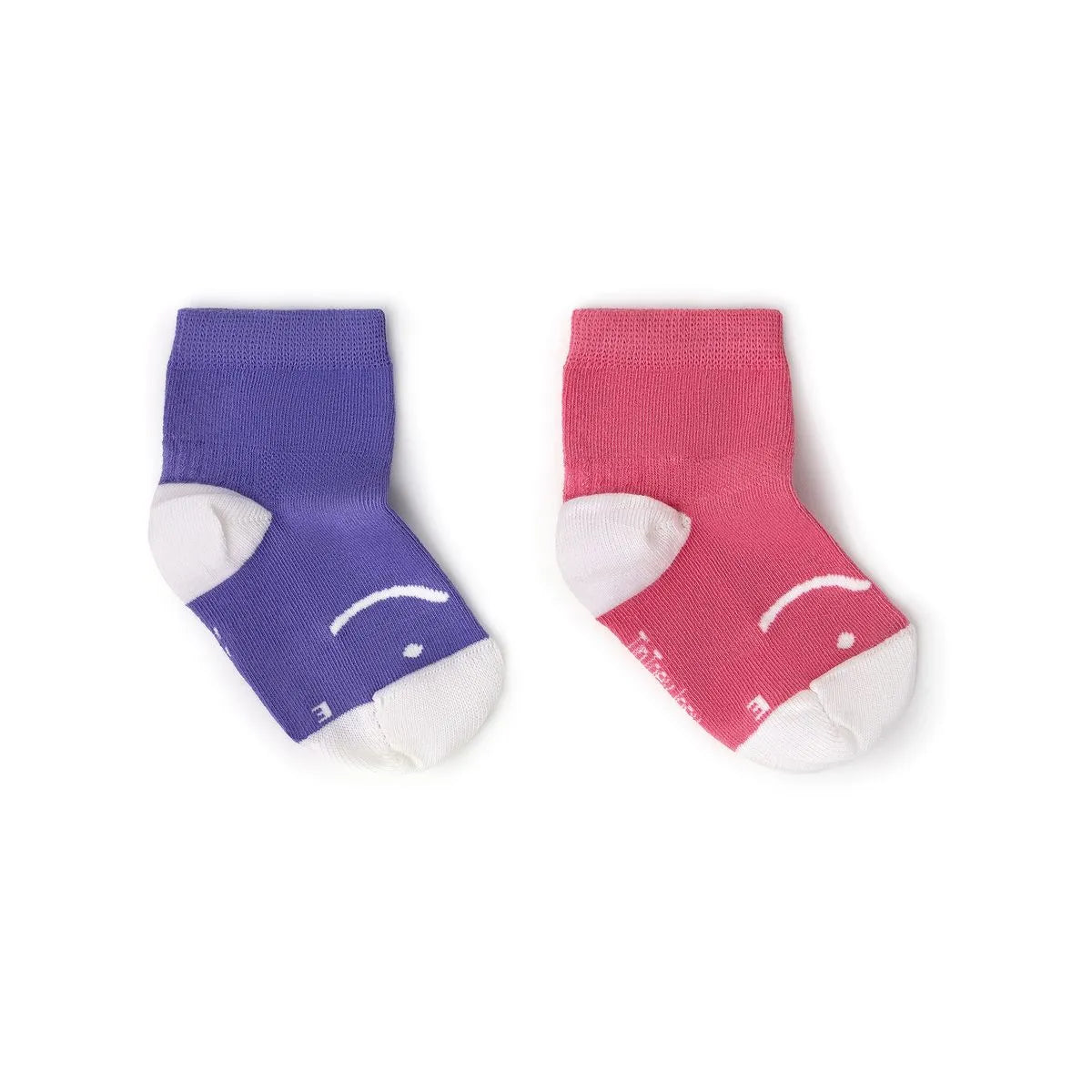Tip Toey Joey - Meias pack de 2 Rosa / Violeta