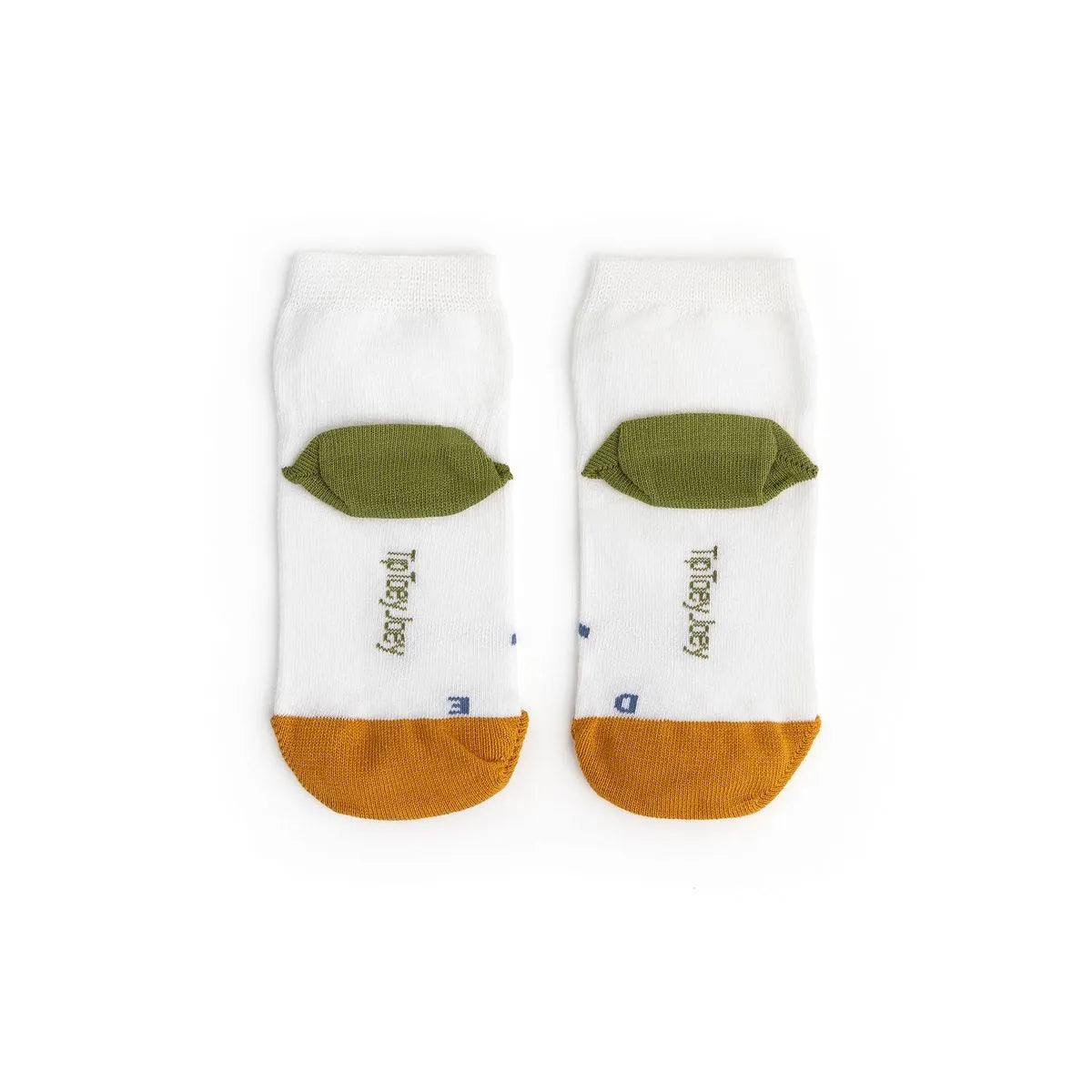 Tip Toey Joey - Meias pack de 3 Azul / Mostard / Verde