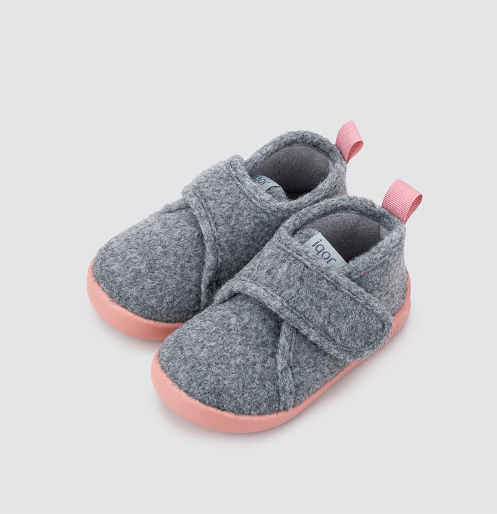 Igor - Pantufa Homie Cinzento/Rosa