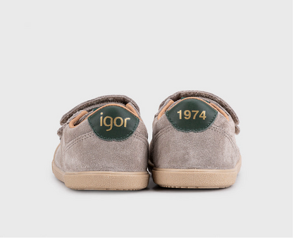 Igor - Sapatilha Tennis Suede Topo