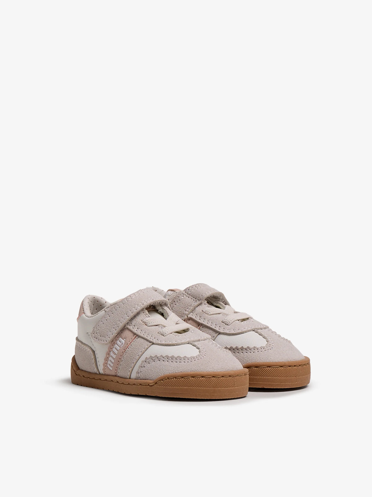 MTNG - Sapatilhas Baby Branco e Rosa