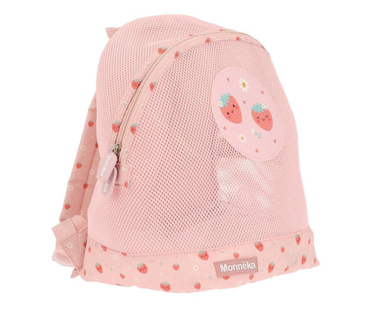 Monnëka - Mochila Infantil Anti-areia Strawberries