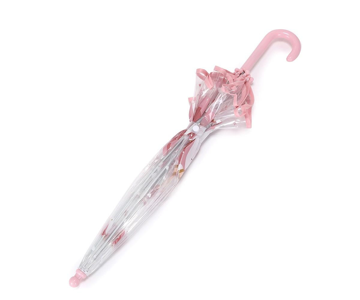 Tutete - Guarda-chuva transparente Unicórnio