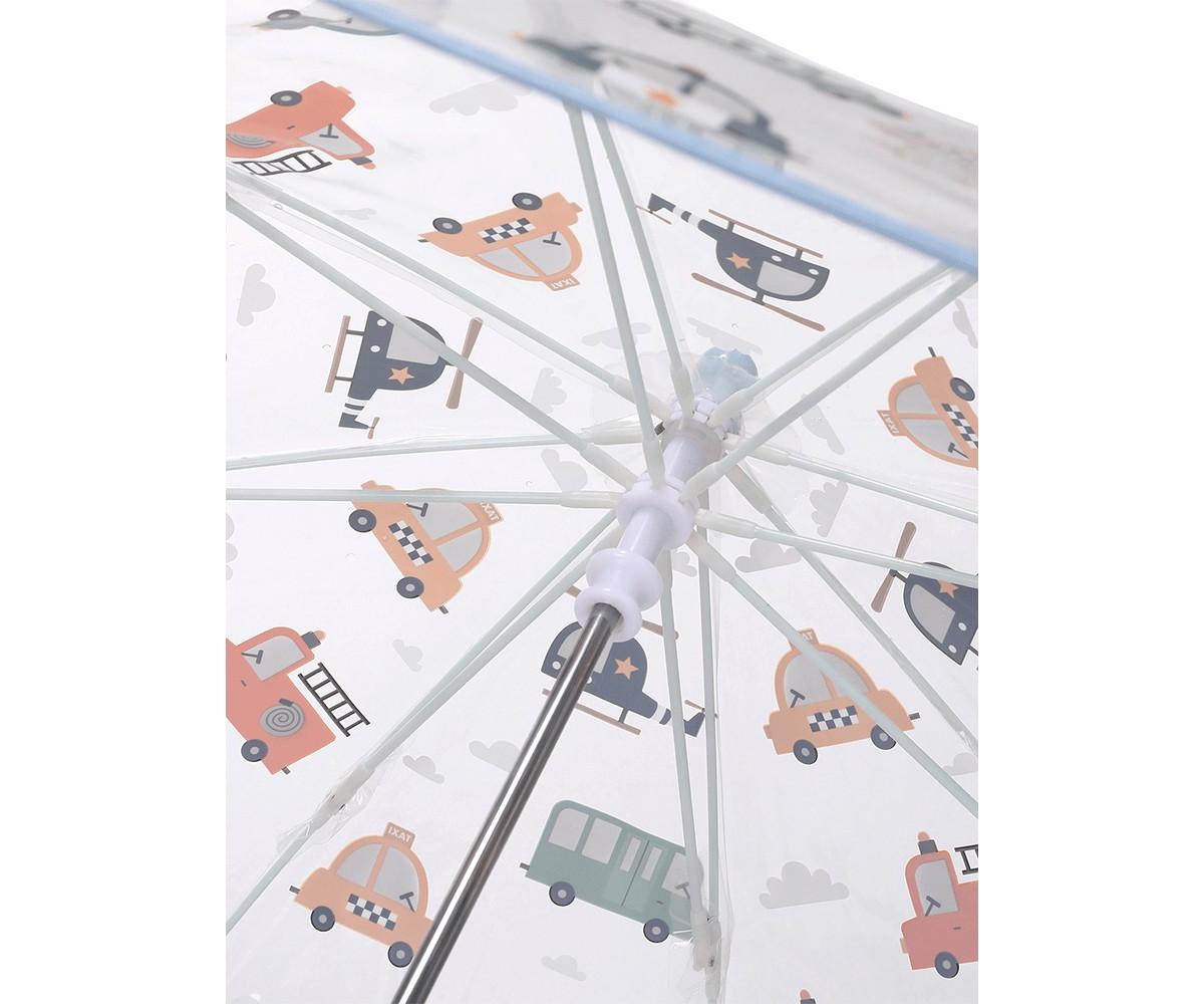 Tutete - Guarda-chuva transparente Carros