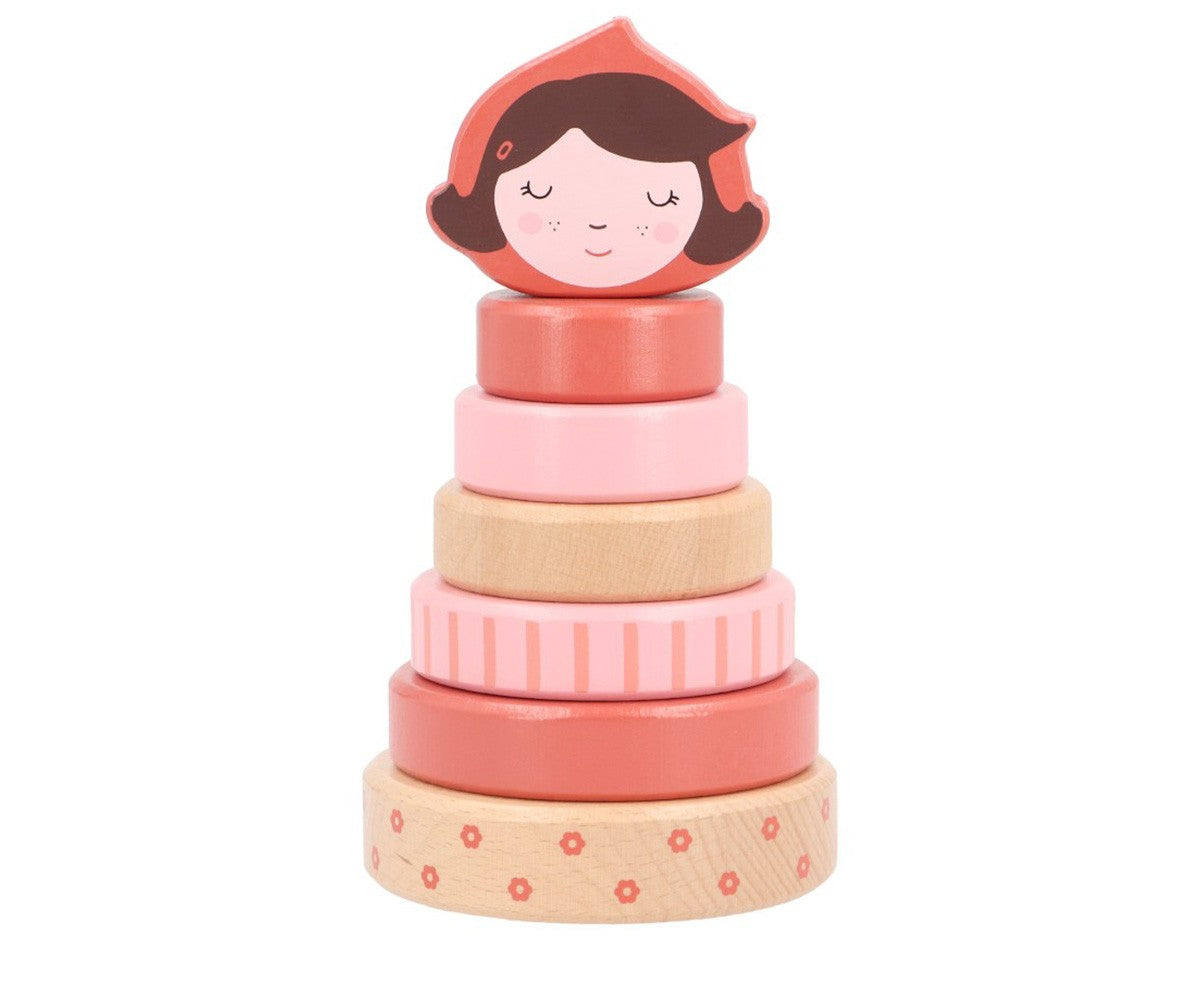 Monnëka - Torre empilhável Capuchinho Vermelho