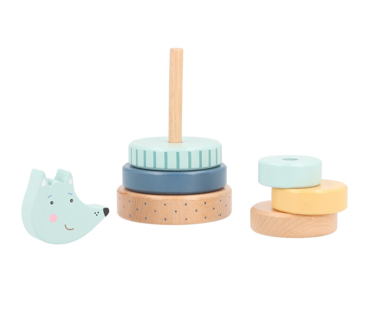 Monnëka - Torre empilhável Lobo Mau