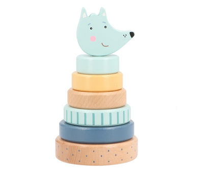 Monnëka - Torre empilhável Lobo Mau