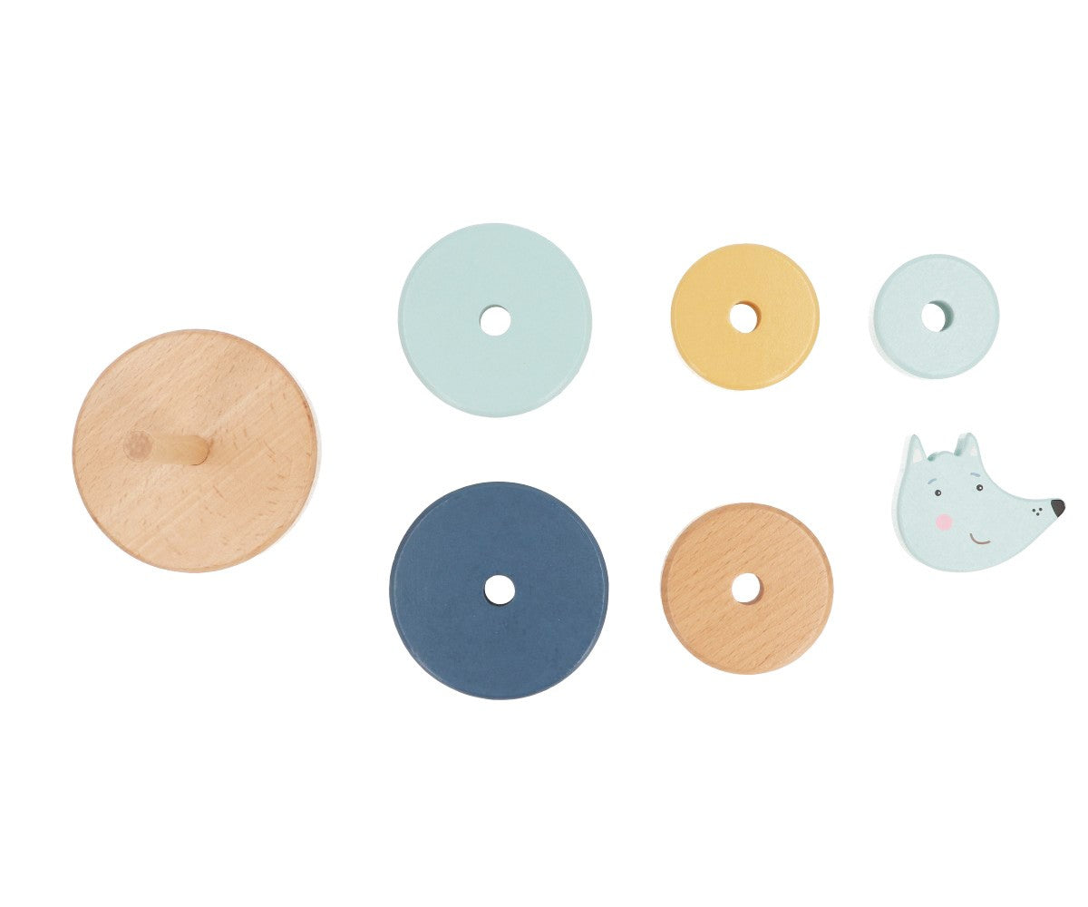 Monnëka - Torre empilhável Lobo Mau