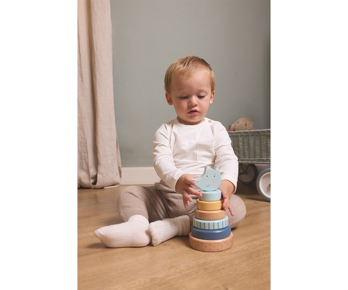 Monnëka - Torre empilhável Lobo Mau