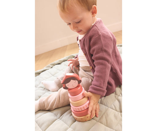 Monnëka - Torre empilhável Capuchinho Vermelho