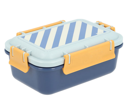 Monnëka - Lancheira Bento Stripes Blues & Beyond