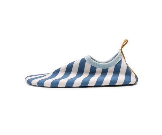 Monnëka - Sapatinhos de Praia Stripes Blues & Beyond