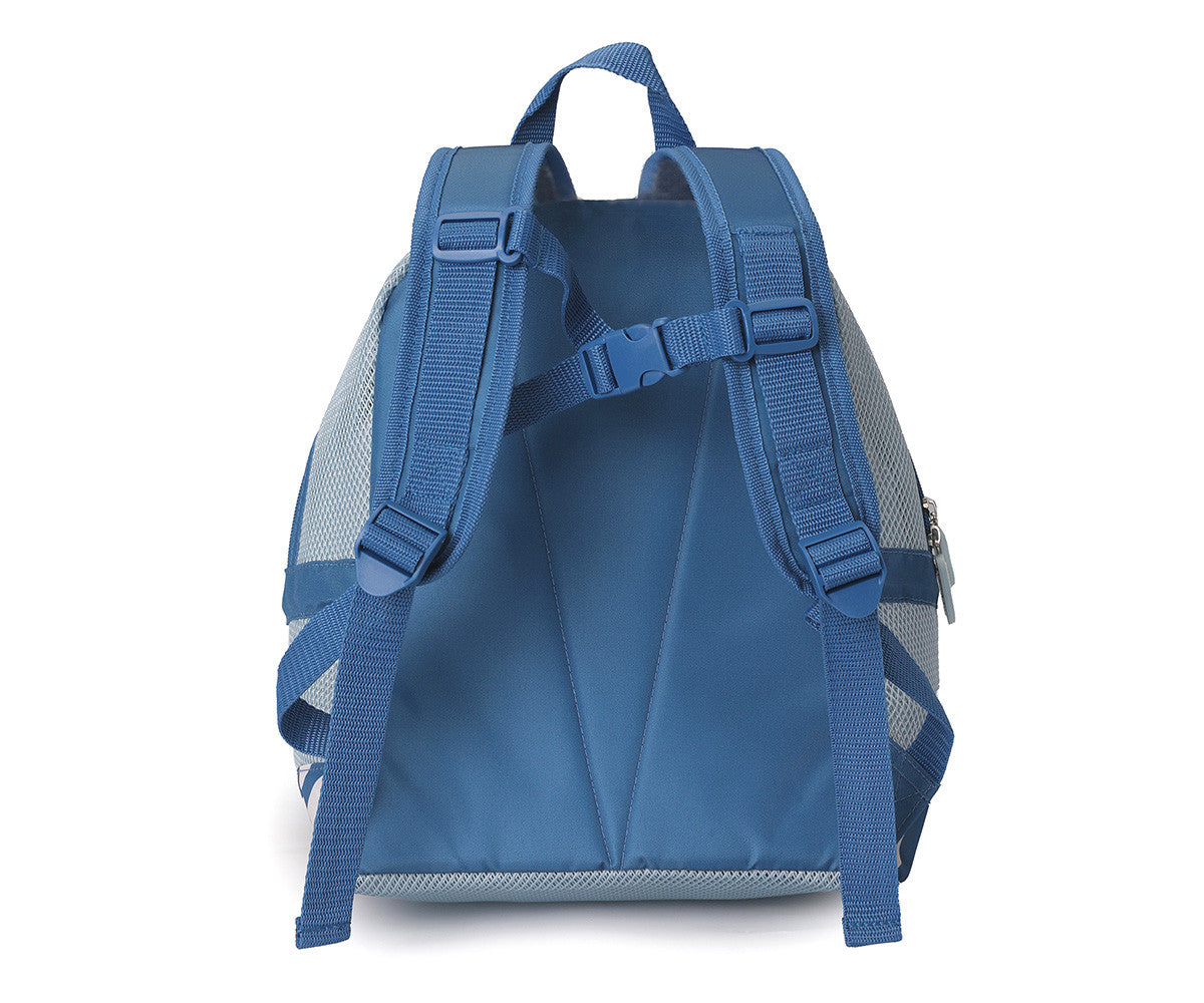 Monnëka - Mochila anti-areia infantil Stripes Blues & Beyond