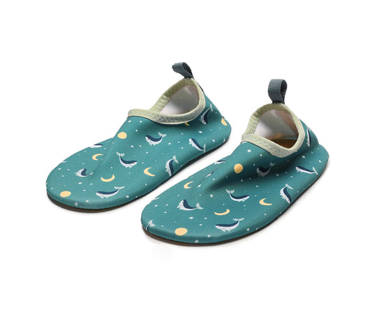 Monnëka - Sapatinhos de Praia Whale Teal