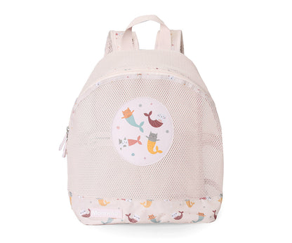 Monnëka - Mochila anti-areia infantil Mermaid Cats