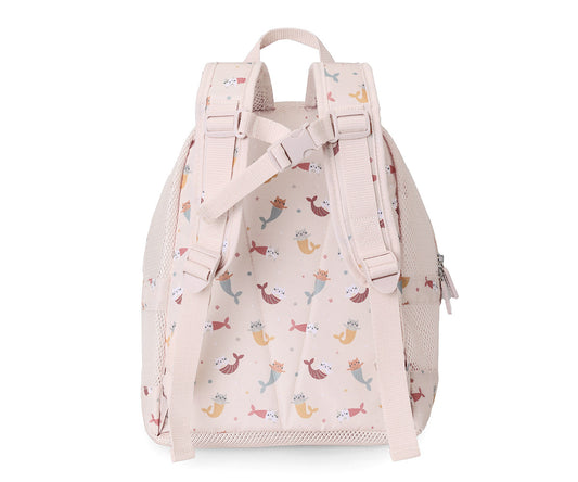 Monnëka - Mochila anti-areia infantil Mermaid Cats