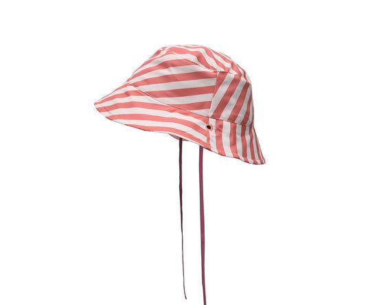 Monnëka - Chapéu reversível Stripes Bloom & Blush