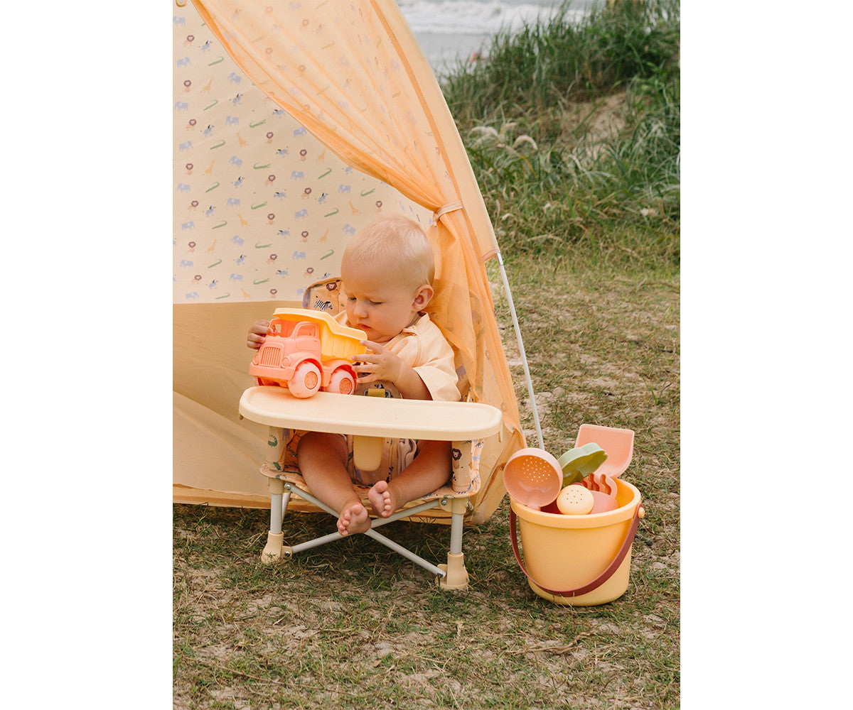 Monnëka - Conjunto de brinquedos de praia Wild Animals
