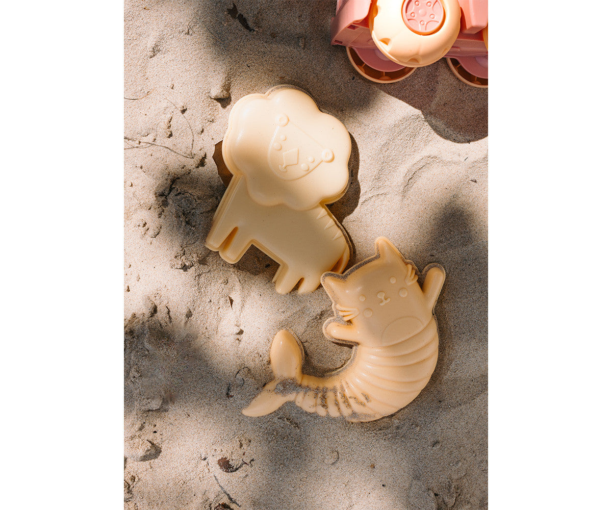 Monnëka - Conjunto de brinquedos de praia Wild Animals