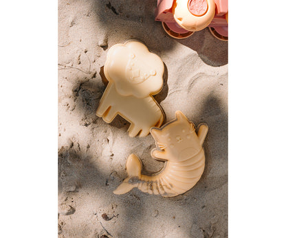 Monnëka - Conjunto de brinquedos de praia Wild Animals