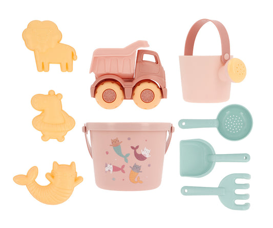 Monnëka - Conjunto de brinquedos de praia Mermaid Cats