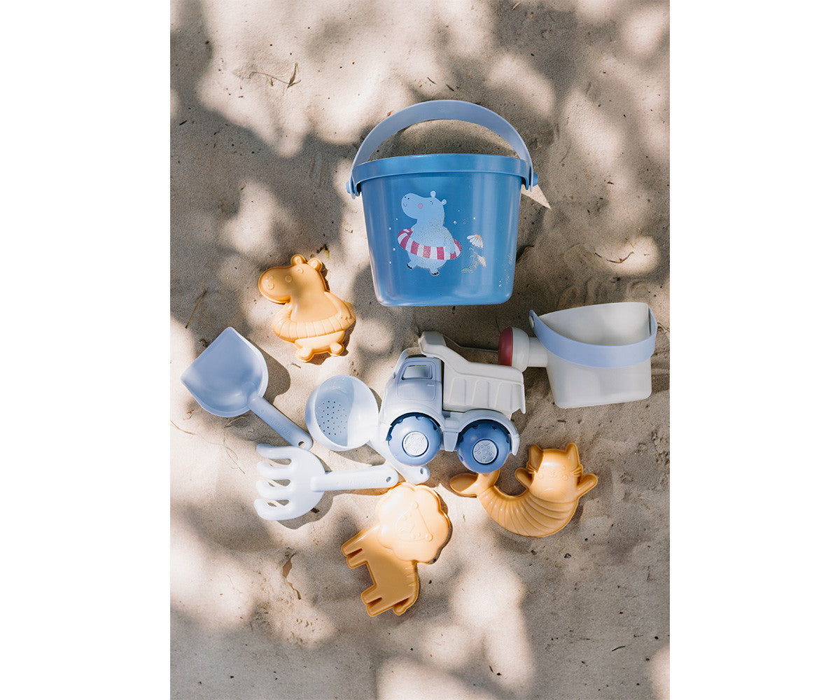 Monnëka - Conjunto de brinquedos de praia Hippos