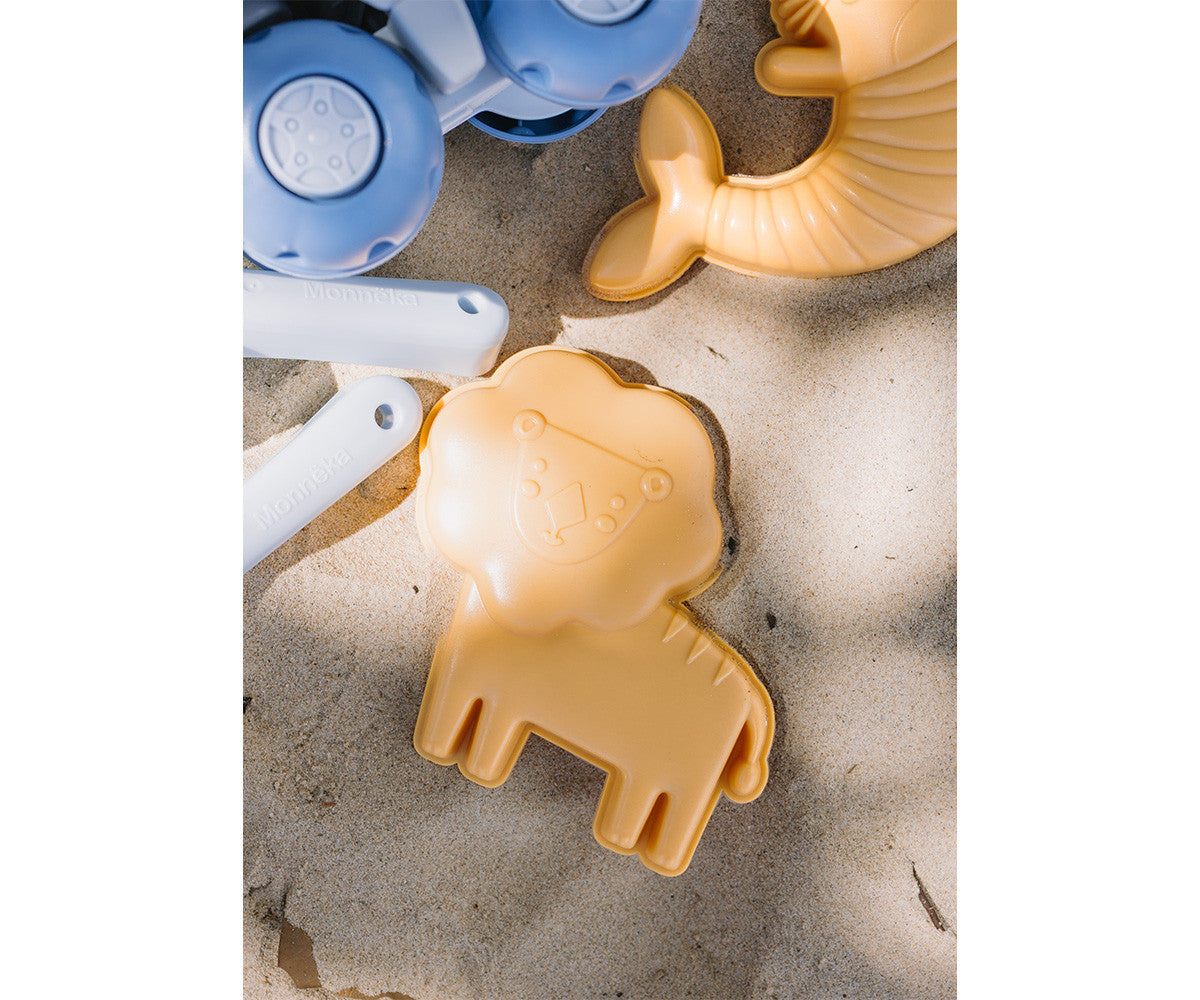 Monnëka - Conjunto de brinquedos de praia Hippos