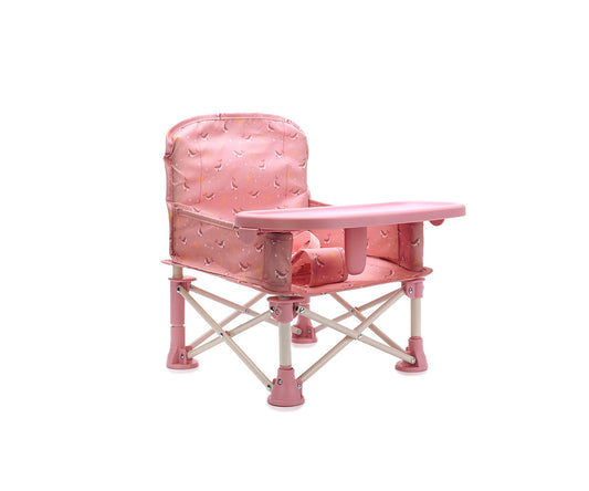 Monnëka - Cadeira dobrável infantil Whale Pink
