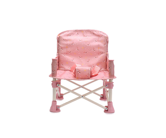Monnëka - Cadeira dobrável infantil Whale Pink