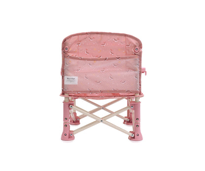 Monnëka - Cadeira dobrável infantil Whale Pink