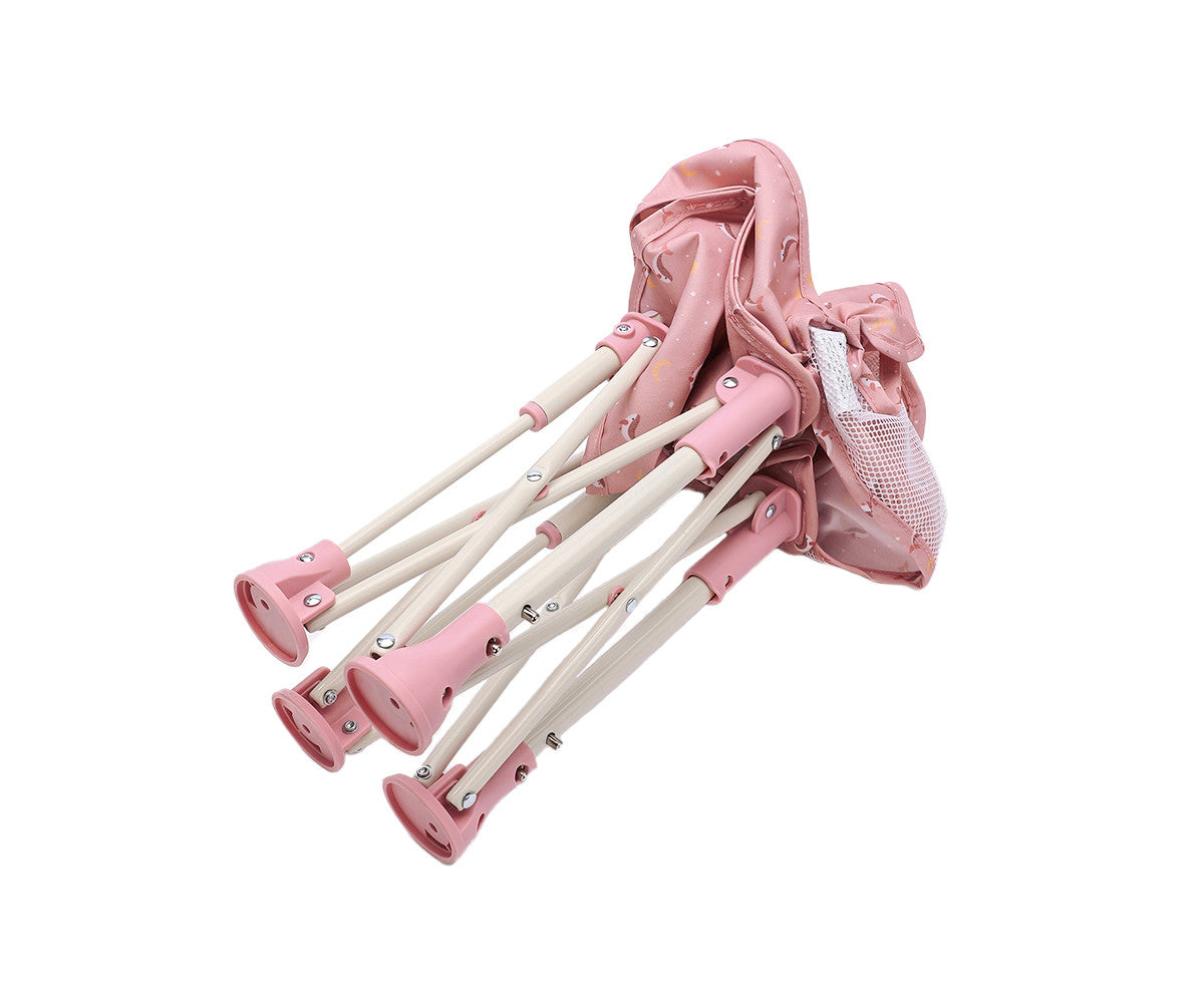 Monnëka - Cadeira dobrável infantil Whale Pink