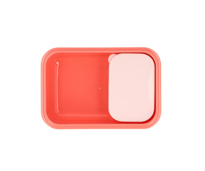 Monnëka - Lancheira Bento Stripes Bloom & Blush