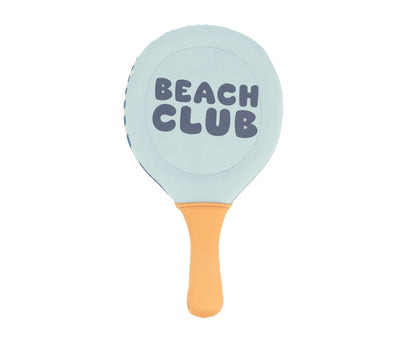 Monnëka - Raquetes de neoprene Stripes Blues & Beyond com bola