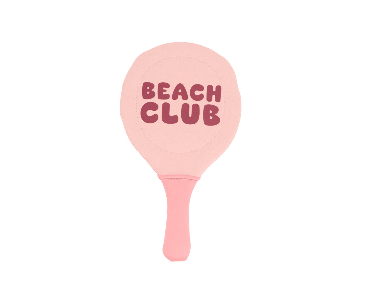 Monnëka - Raquetes de neoprene Stripes Bloom & Blush com bola